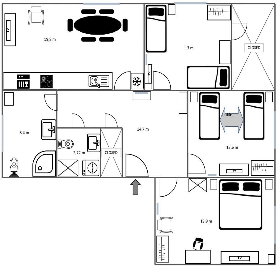 Apartman 101 ฮอร์นิมาร์ชอฟ ภายนอก รูปภาพ